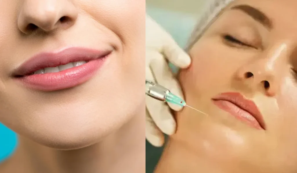 chin filler treatment and after treatment