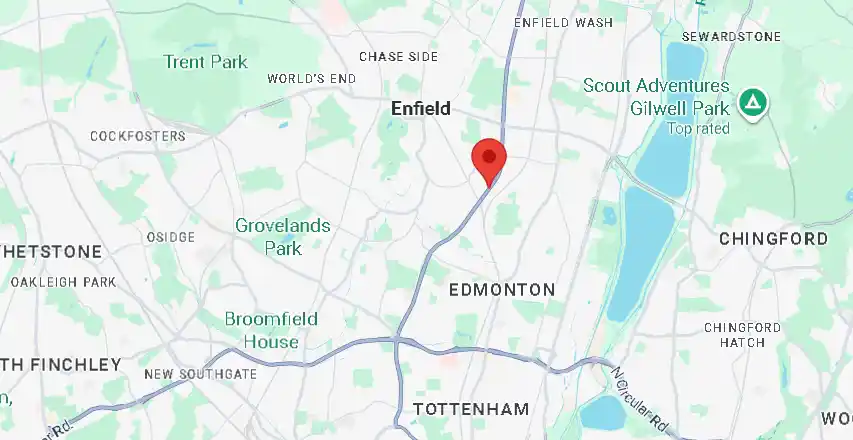 map screenshot trinity dental